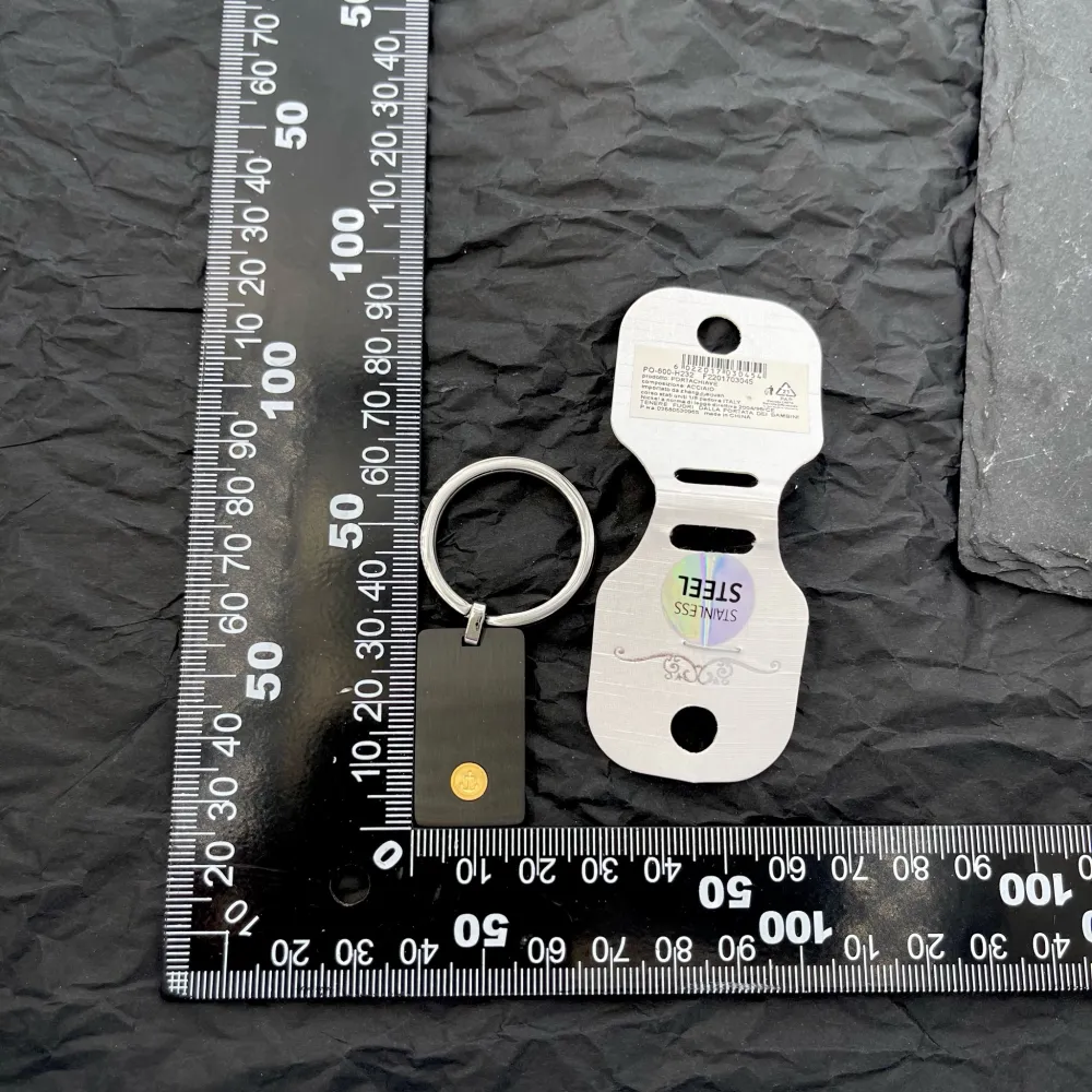 Placchetta-Portachiave da Uomo in Acciaio - PO-600-H232