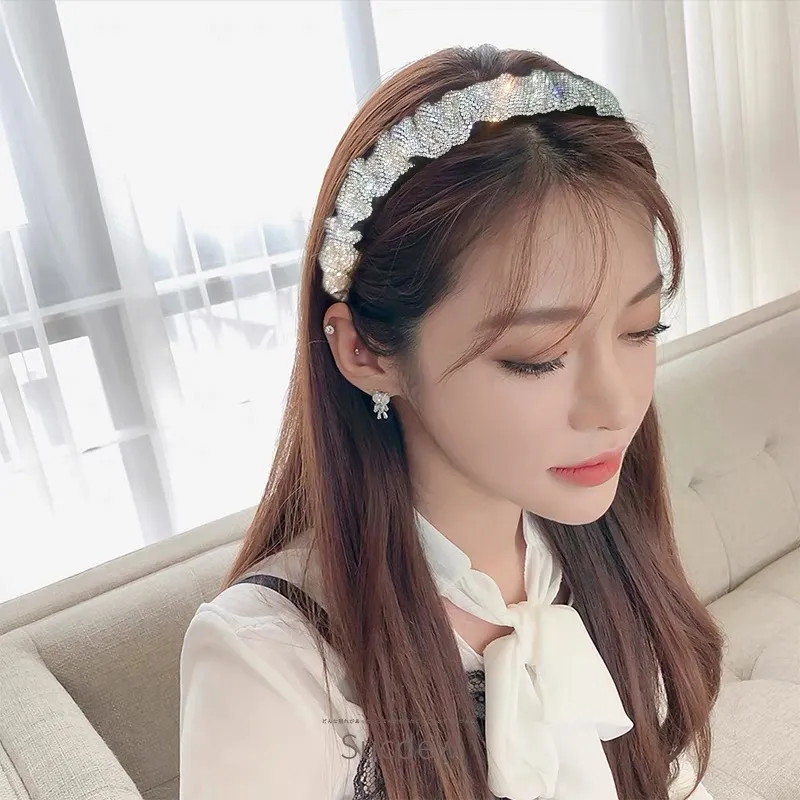 AXC-con Strass-12pz Cerchietti per Capelli