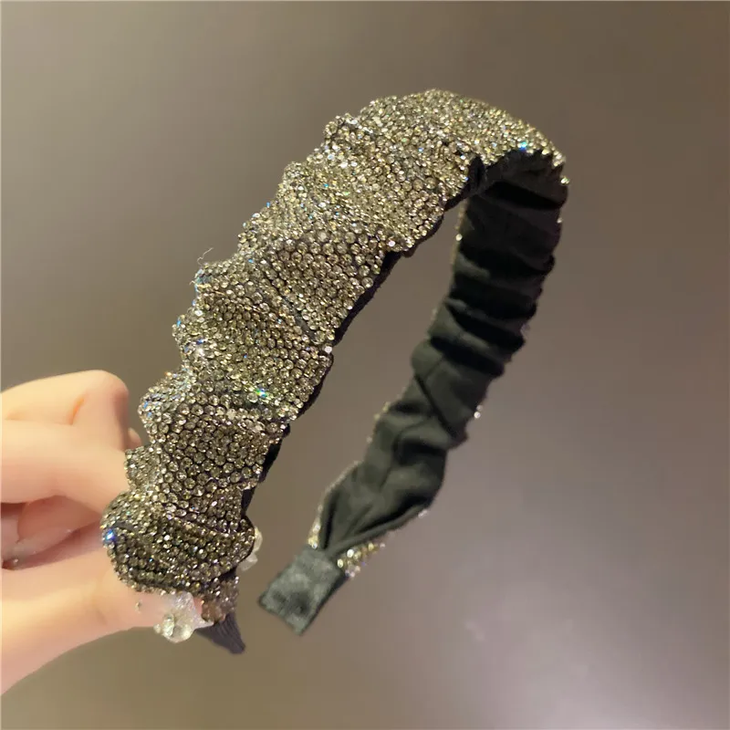 AXC-con Strass-12pz Cerchietti per Capelli