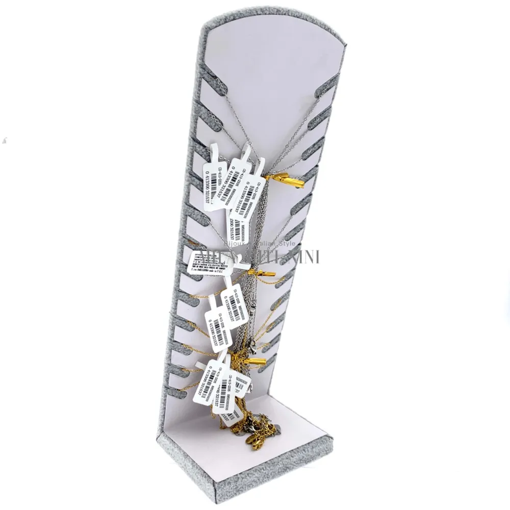 CPA413-2335-Bacchetta Magica-12Pz Collane in Acciaio