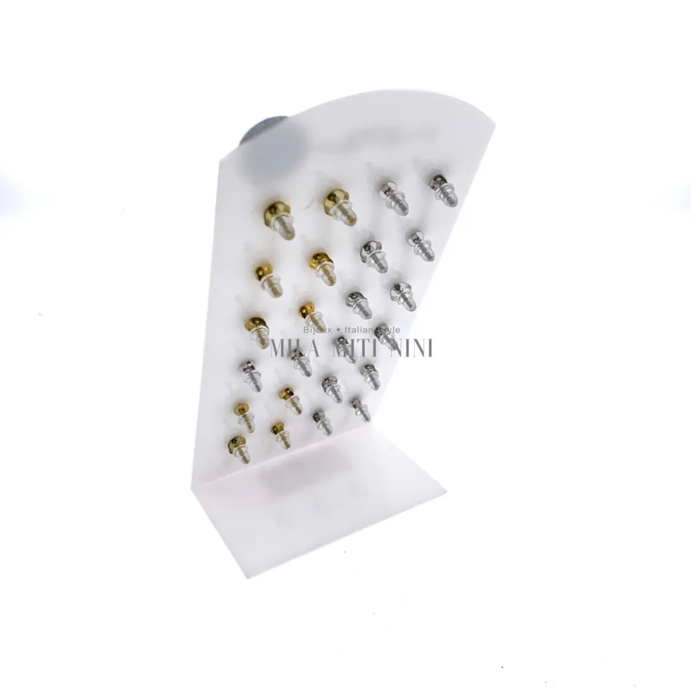 OPA413-2730-Bacchetta Magica-12Paia Orecchini Acciaio