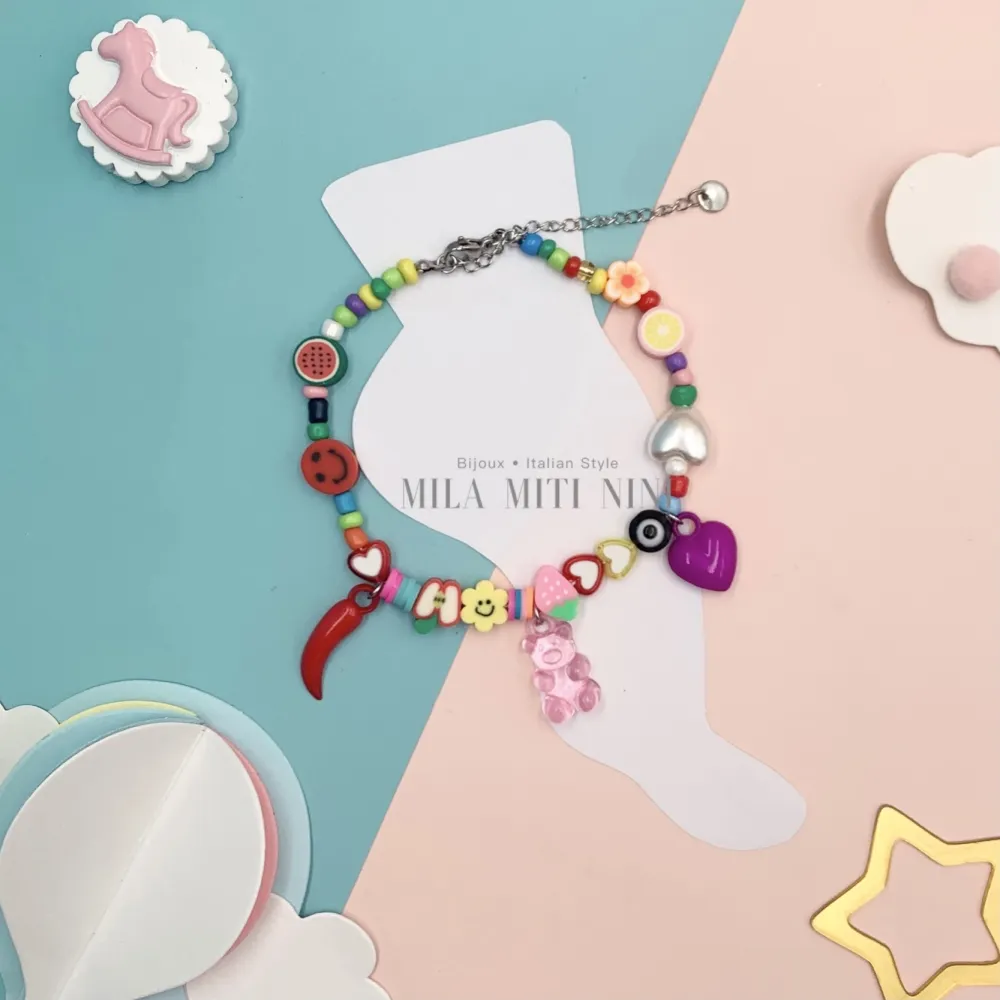 KAV176-303- Orsetto-12Pz Cavigliere in Acciaio