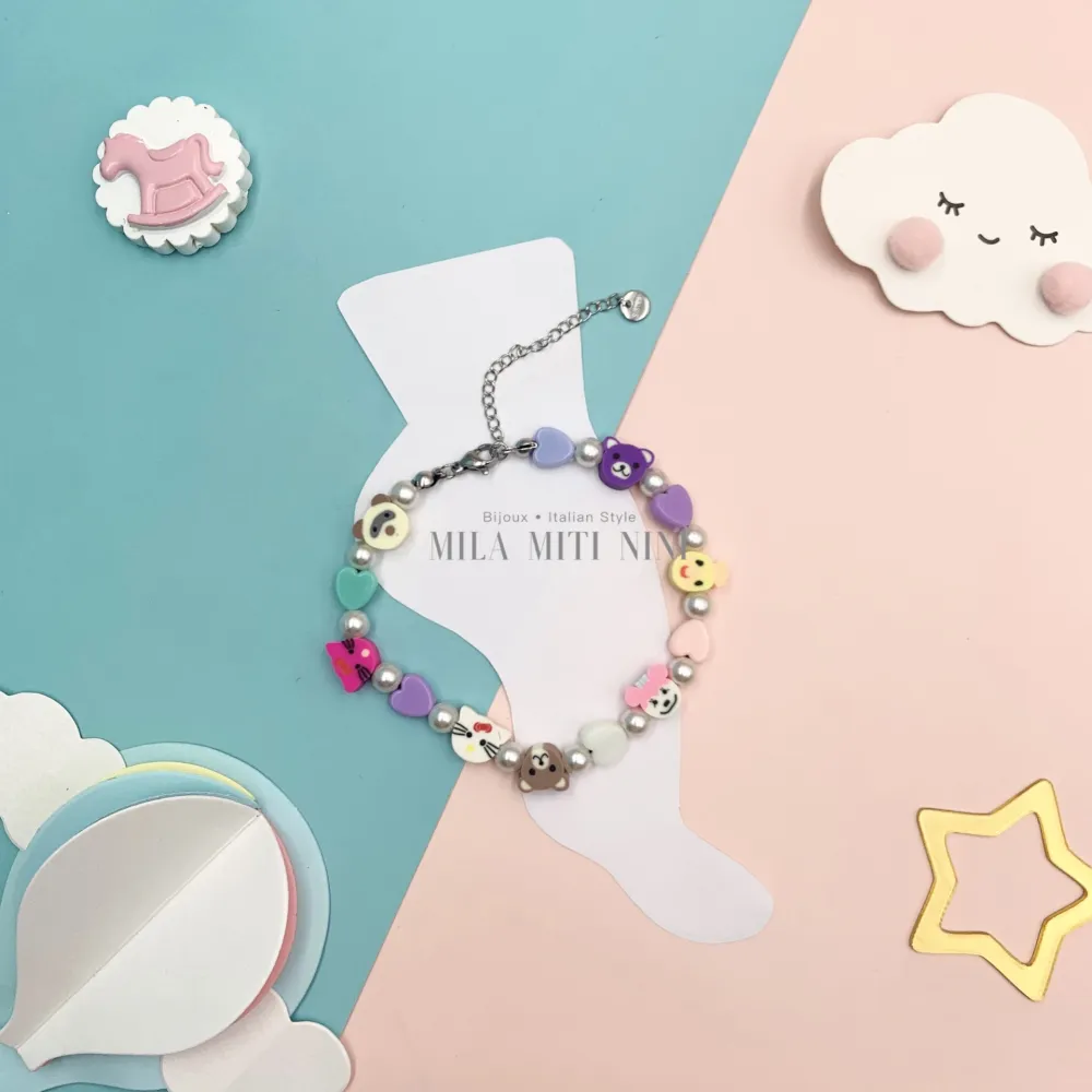 KAV176-377-Animali-12Pz Cavigliere in Acciaio