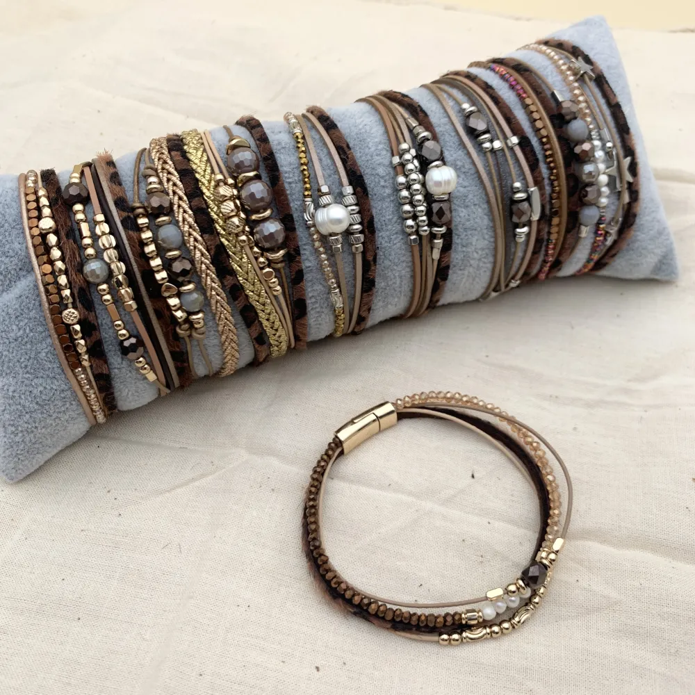 BPM176-196-Multifili con Charmes- 10 Pz Bracciali