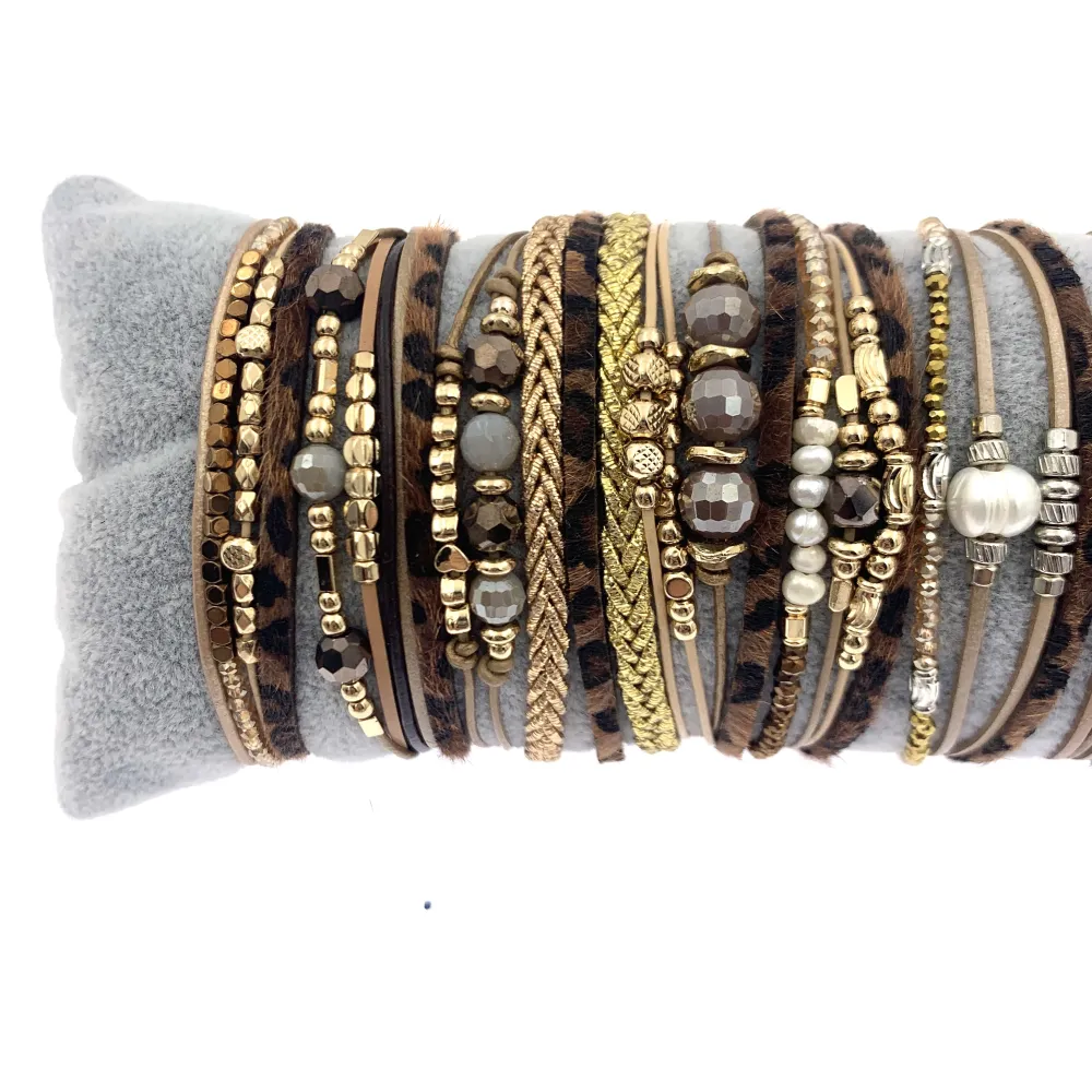 BPM176-196-Multifili con Charmes- 10 Pz Bracciali