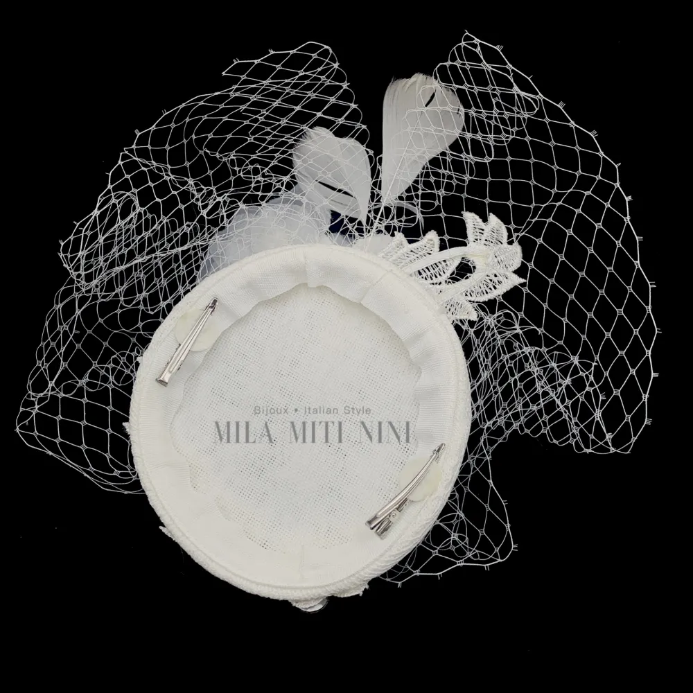 AXC1046-Copricapo con Velo- Acccessori per Capelli