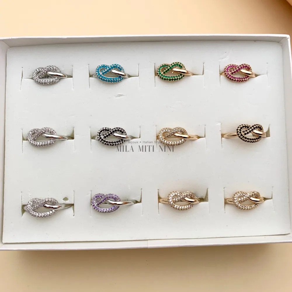 AMR0204-Nodo-12 Pz Anelli Regolabili