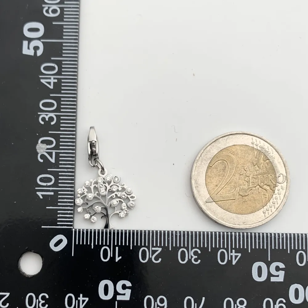 CIO7634-Albero della Vita- Ciondolo in Acciaio