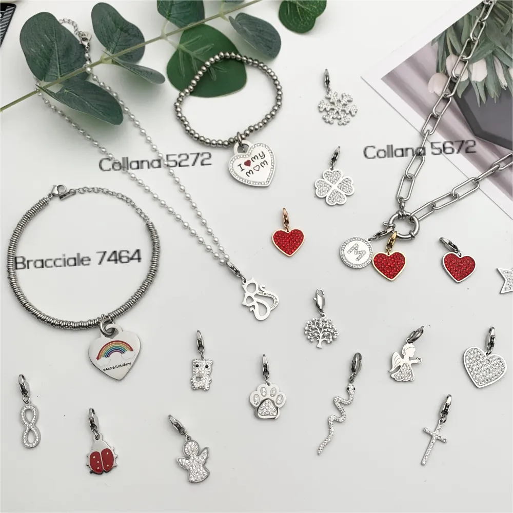 CIO4137-Croce- Ciondolo in Acciaio