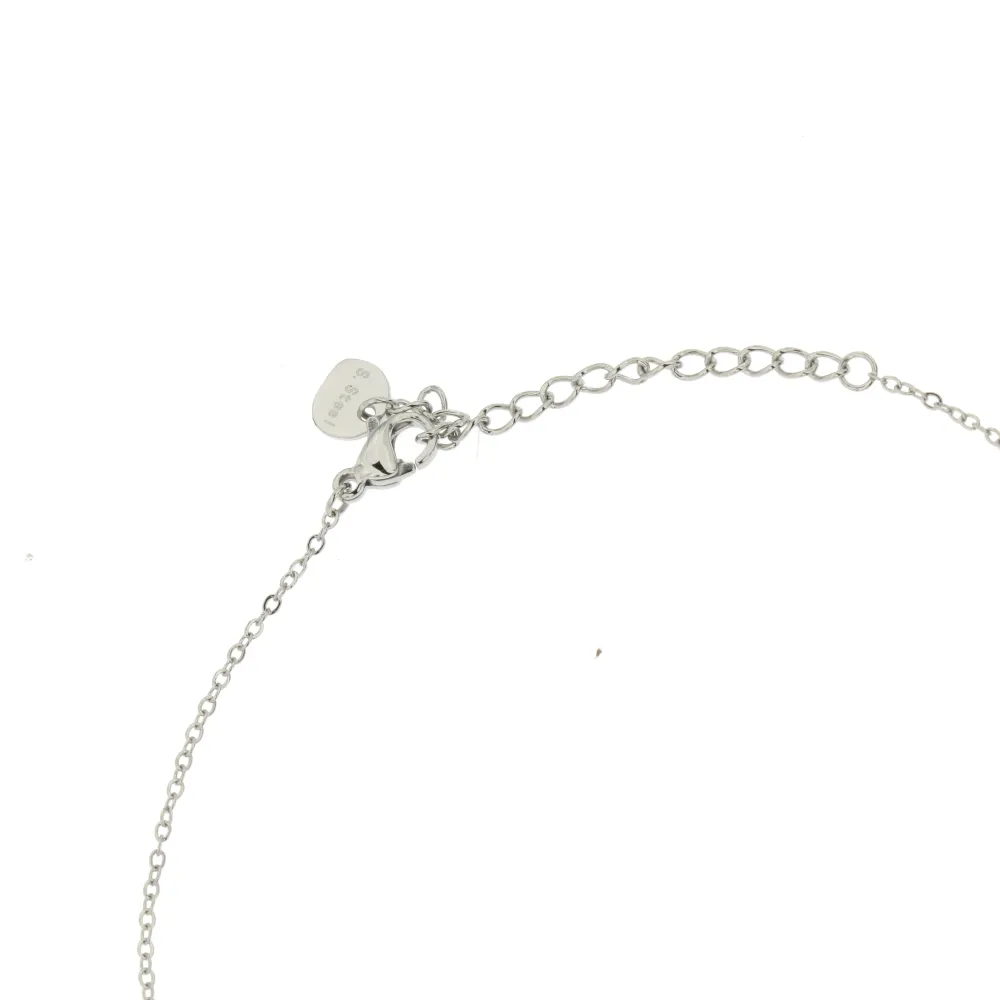 CCAC-Stelline Smaltate 4301-Collana corta in Acciaio