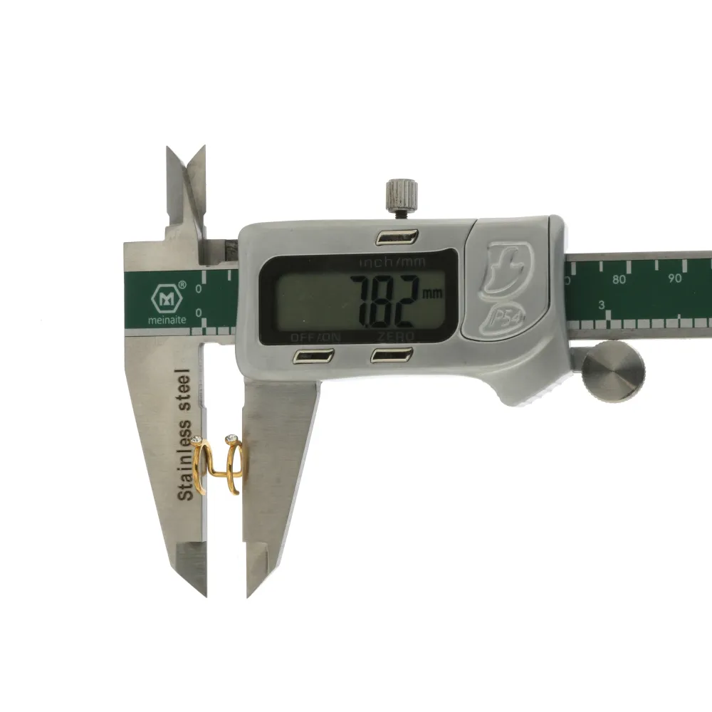 PCA4019-Cerchio con P.Luce- Earcuff in Acciaio