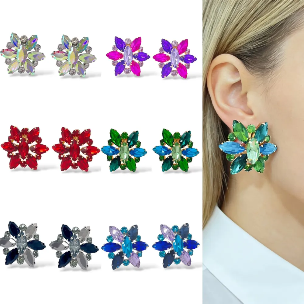 Fiore-Orecchini a Clip - OR-321-B3465