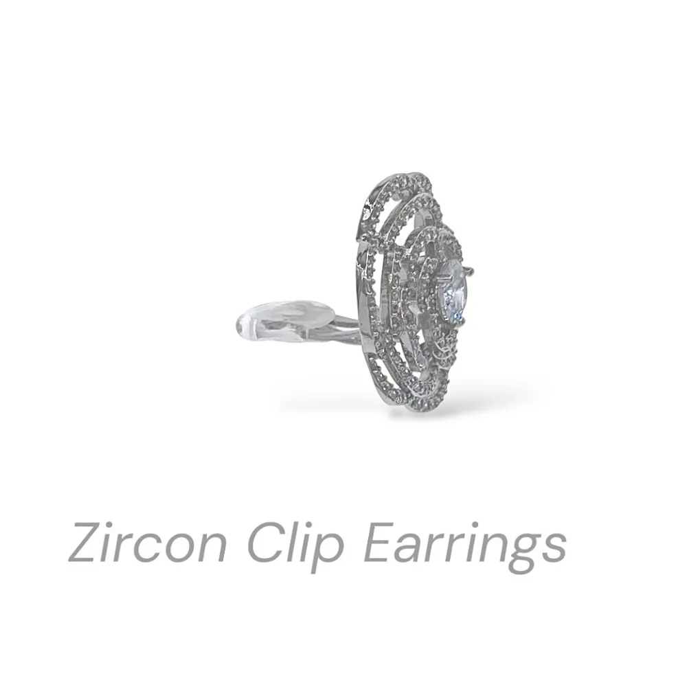 Rosa-Orecchini a Clip - OR-506-391