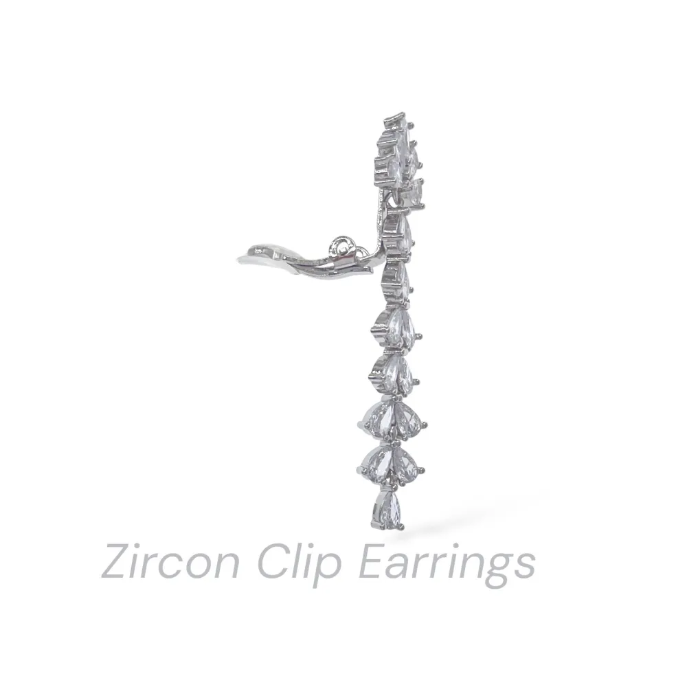 Pendente con Goccia-Orecchini a Clip - OR-506-421