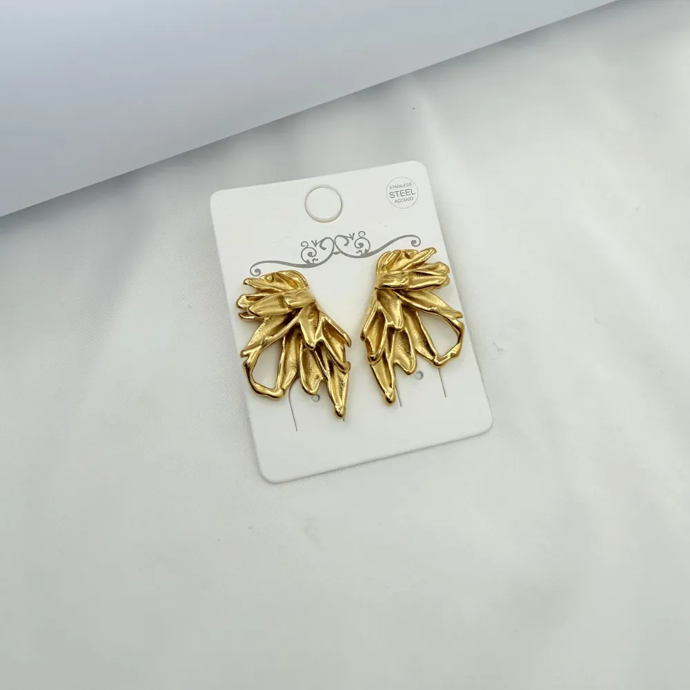 Fiore-Orecchini in Acciaio - OR-774-110