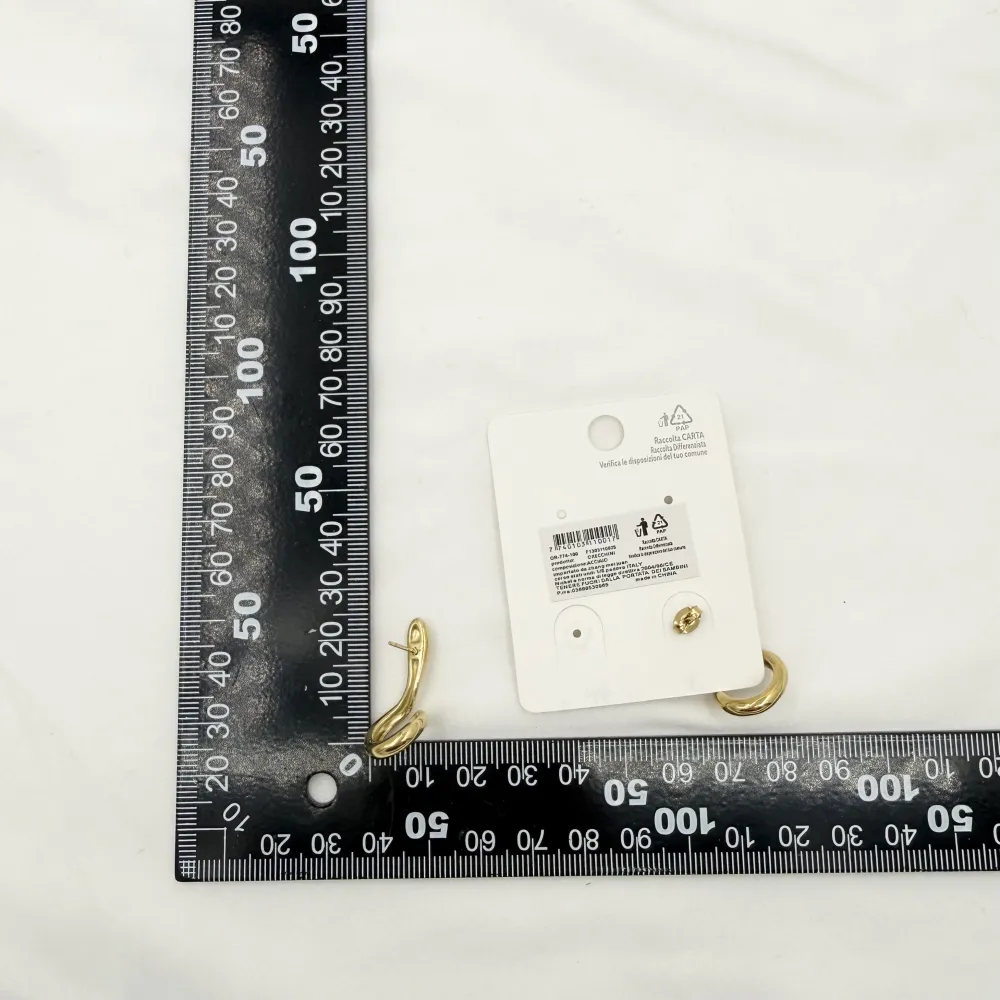 Filo serpente-Orecchini in Acciaio - OR-774-100