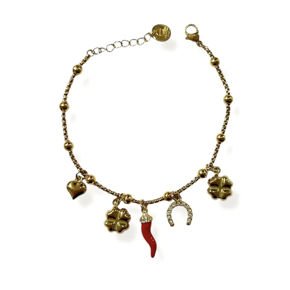 Mix Soggetti-12pz Bracciali in Acciaio con chiusura - BR-103AA5861-5872B