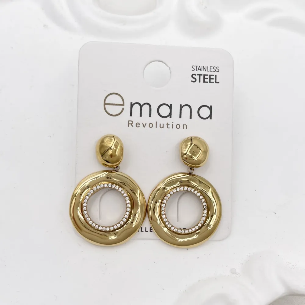 cerchio -Orecchini in Acciaio - OR-795-19789