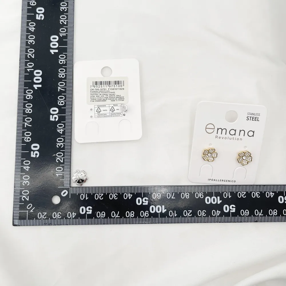 Fiori -Orecchini in Acciaio - OR-795-19751