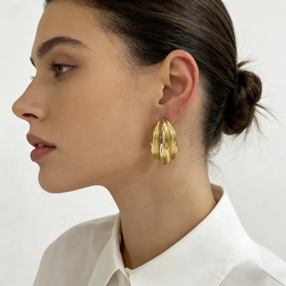 Cerchio-Orecchini in Acciaio - OR-774-109