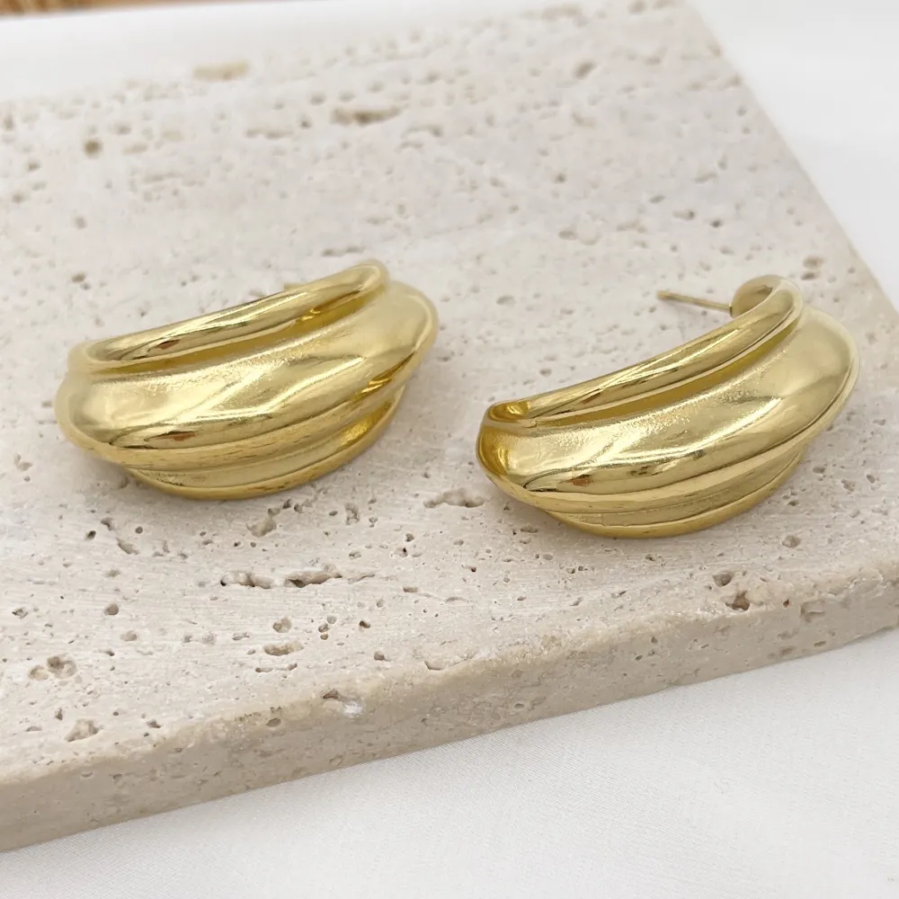 Cerchio-Orecchini in Acciaio - OR-774-109