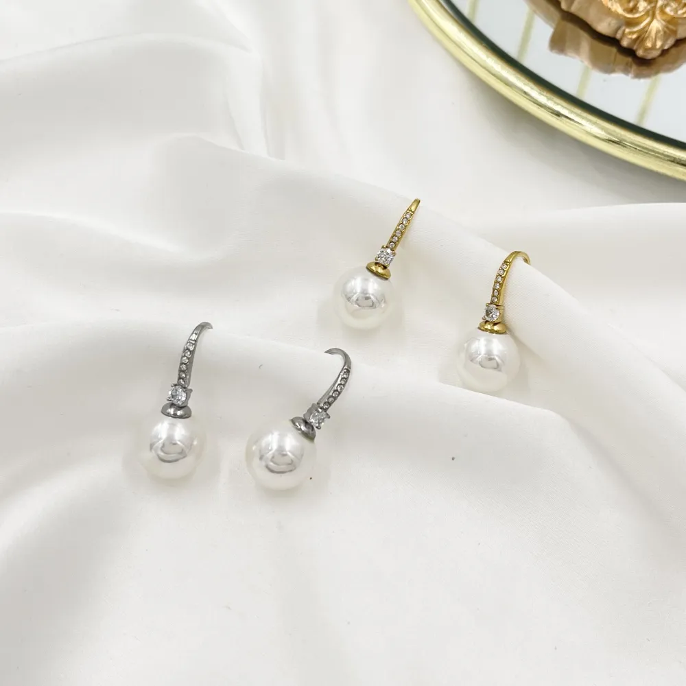 Perla-Orecchini in Acciaio - OR-103-AA5004E