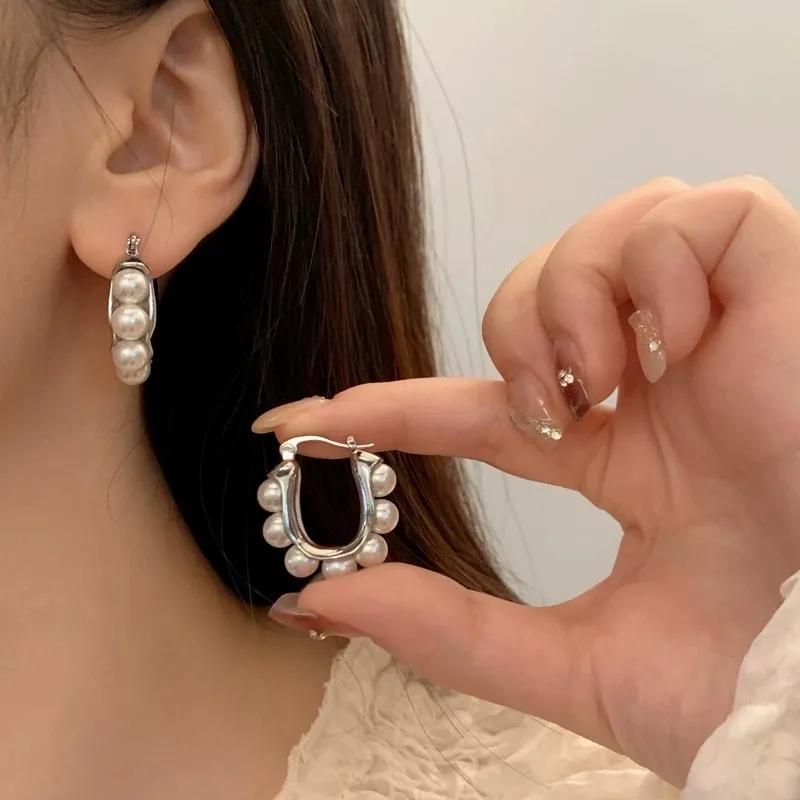 Cerchio in acciaio -Orecchini Moda - OR-754-06