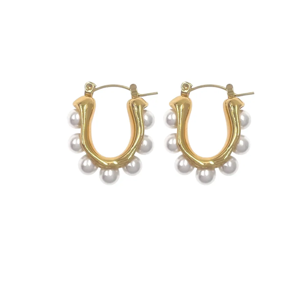 Cerchio in acciaio -Orecchini Moda - OR-754-06