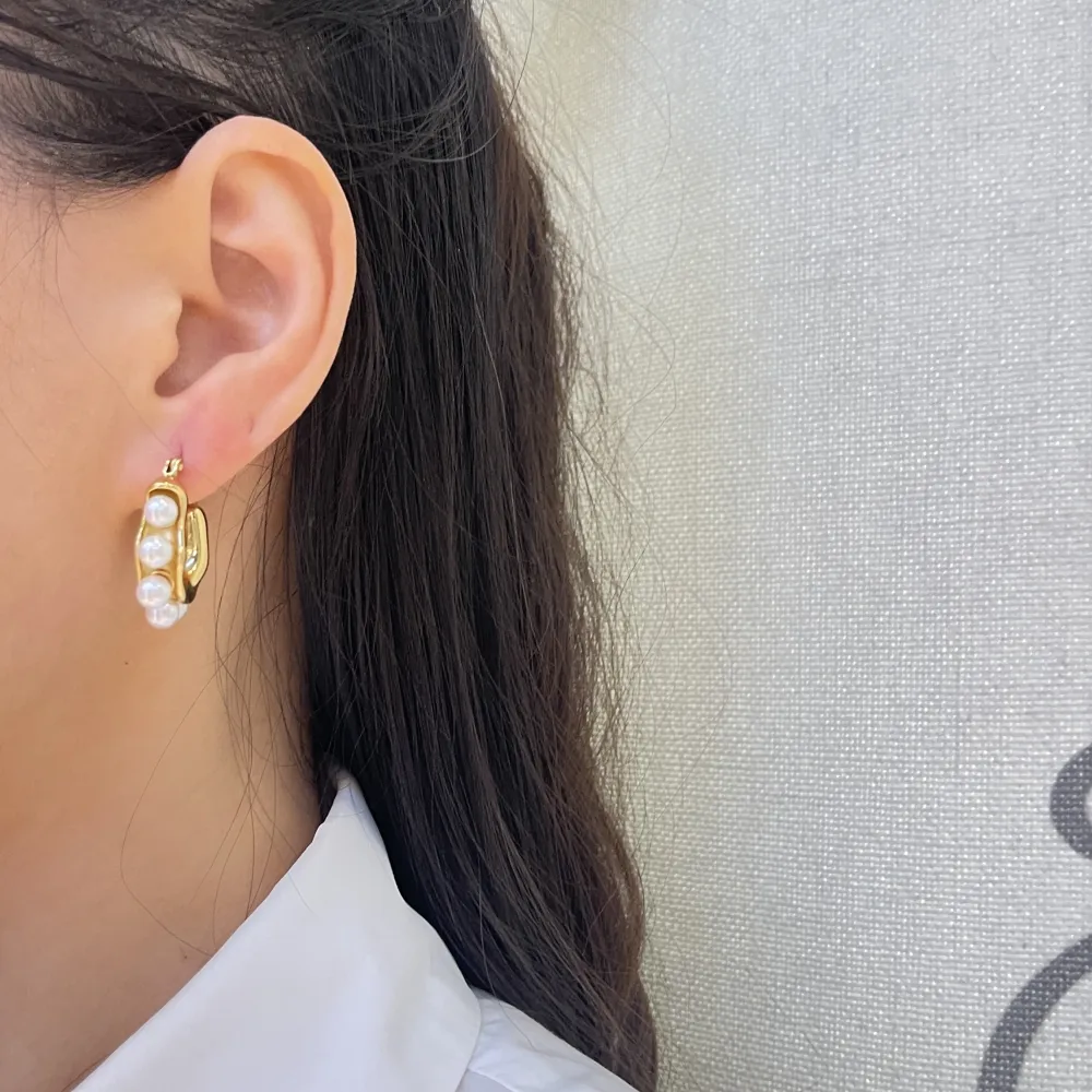 Cerchio in acciaio -Orecchini Moda - OR-754-06