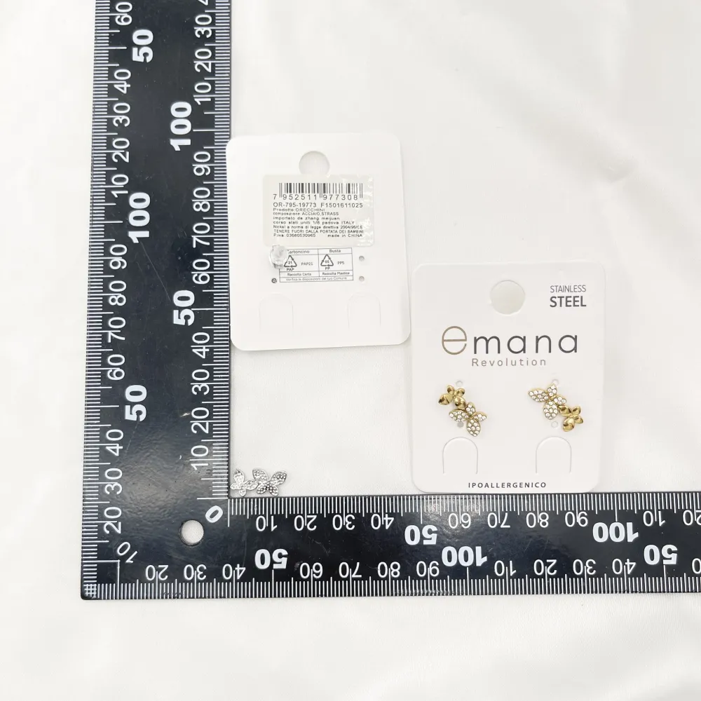 farfalla -Orecchini in Acciaio - OR-795-19773