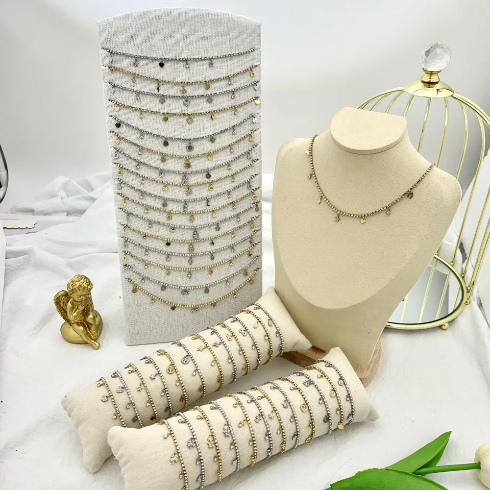 Tennis con Gatto-Bracciale in Acciaio - BAC-103-AA2537B Gatto