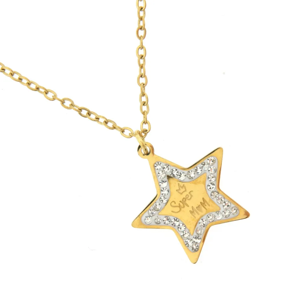 CAC6712-Stella Super Mom-Collana Girocollo in Acciaio_2