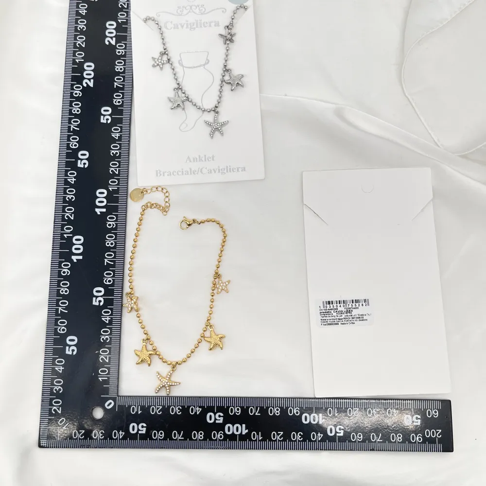 Stella marina- Multi Pendenti Caviglie in Acciaio - CV-103-AA5528B