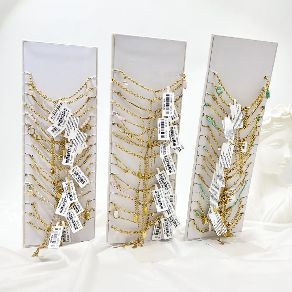 Mix Catene-16Pz Cavigliere in Acciaio - CA-732-581