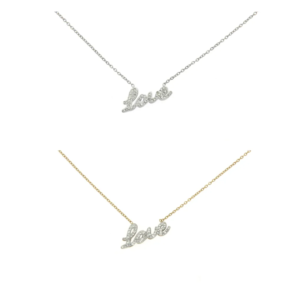 CAC-LOVE 5458- Collana Girocollo in Acciaio_2