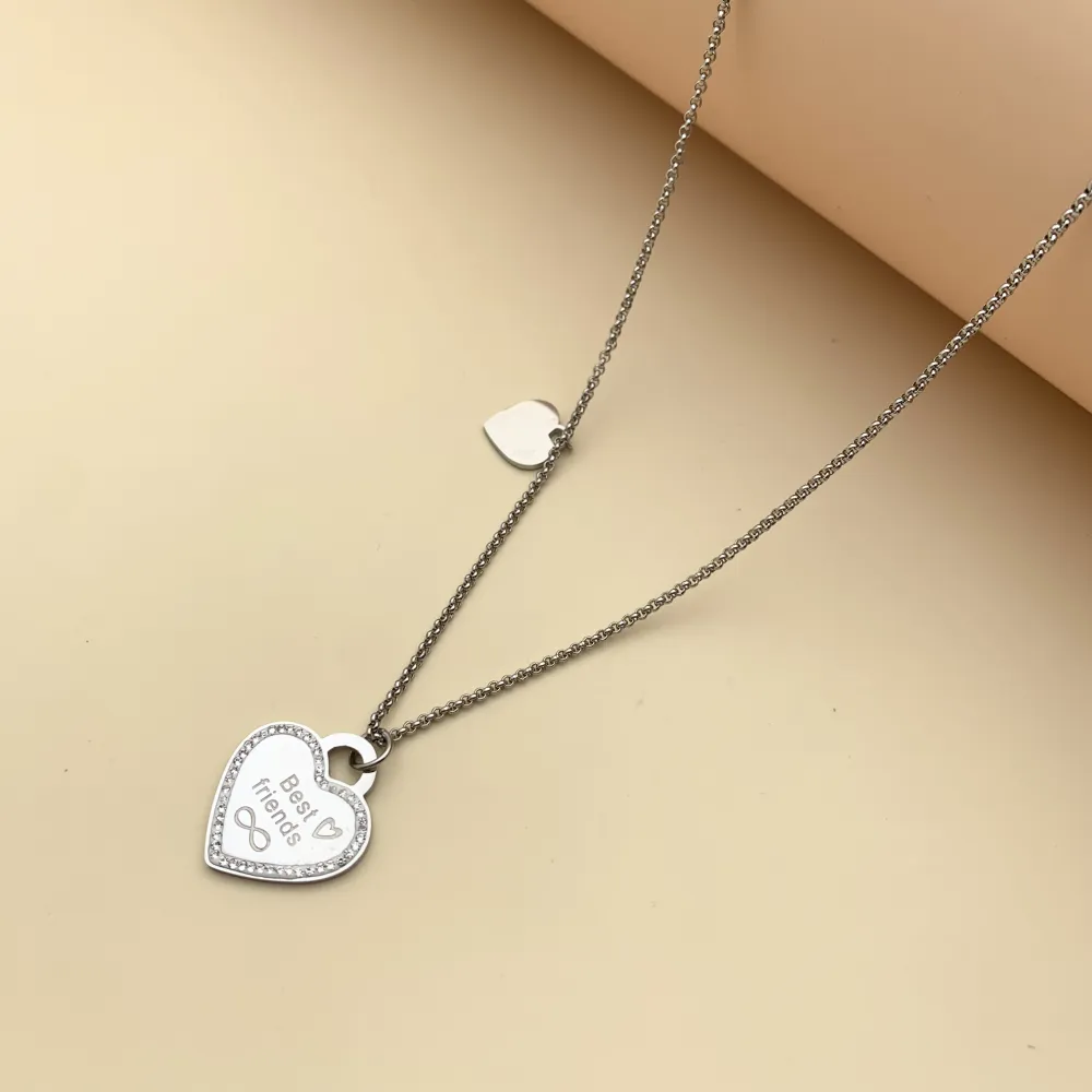 CAL413-821-Best Friends -Collana Lunga in Acciaio_2