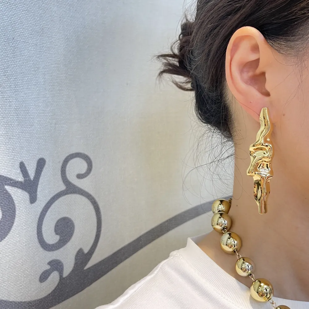 Alien - Orecchini Moda in Acciaio -Orecchini in Acciaio - OR-413-833