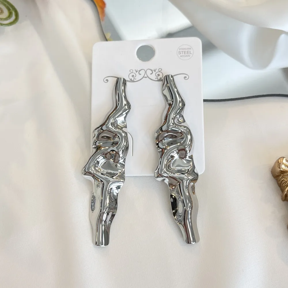 Alien - Orecchini Moda in Acciaio -Orecchini in Acciaio - OR-413-833