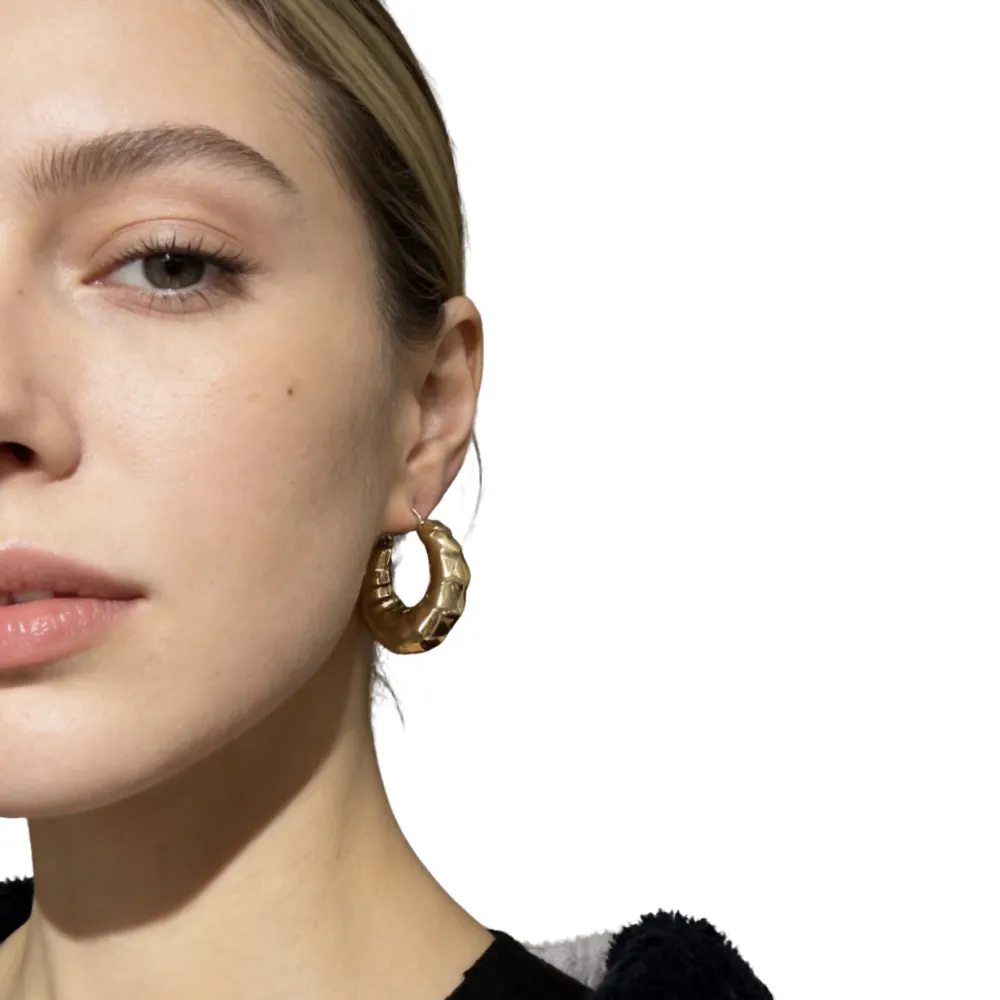 Cerchio-Orecchini in Acciaio - OR-103-AA6538E