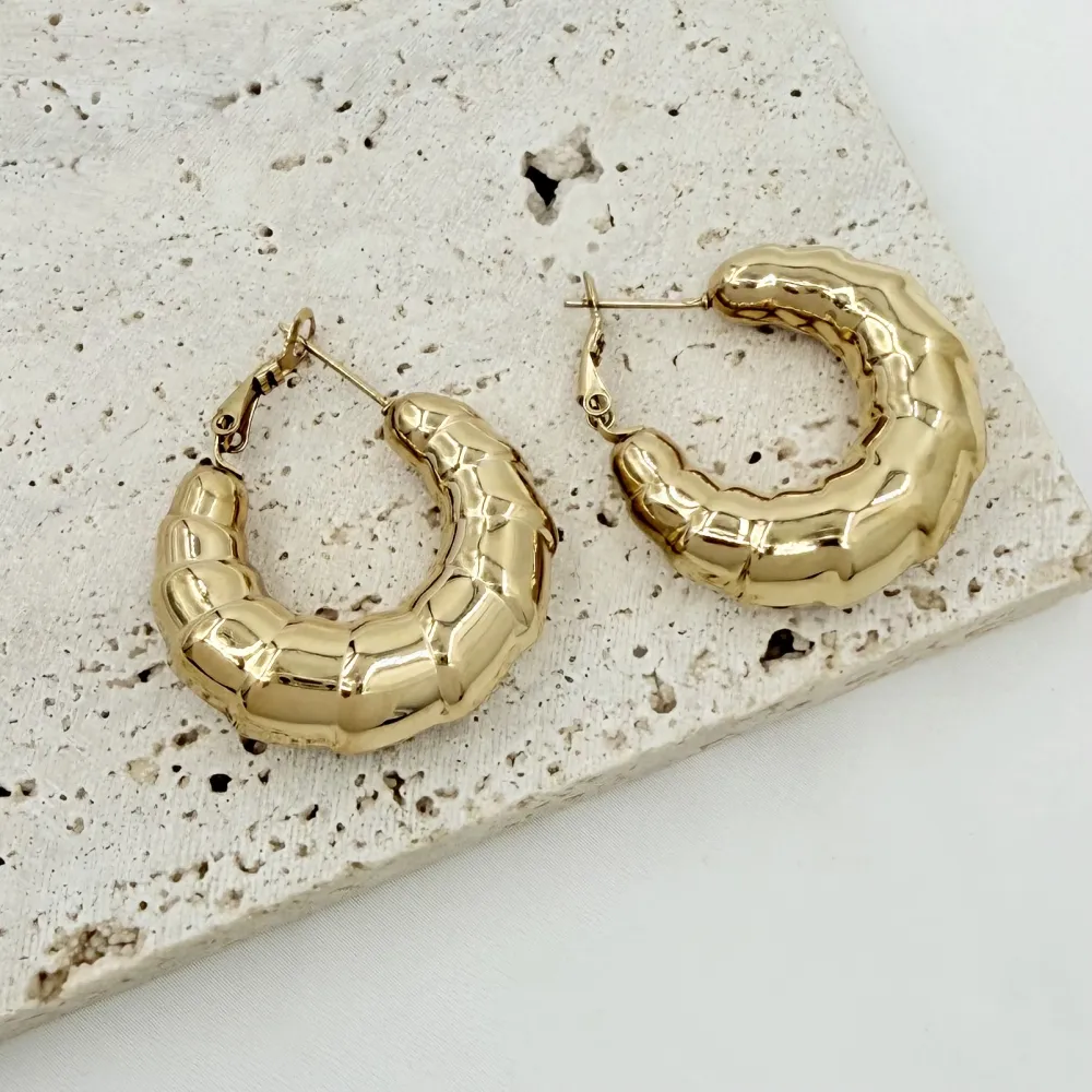 Cerchio-Orecchini in Acciaio - OR-103-AA6538E