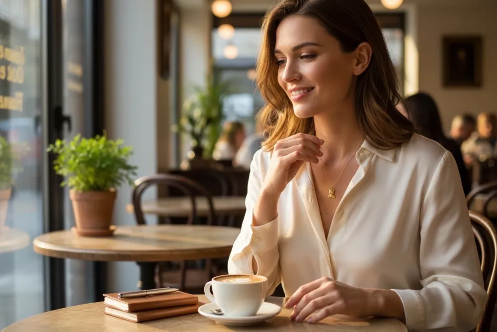 Orsetto-Collana Corta in Acciaio - CL-413-3732