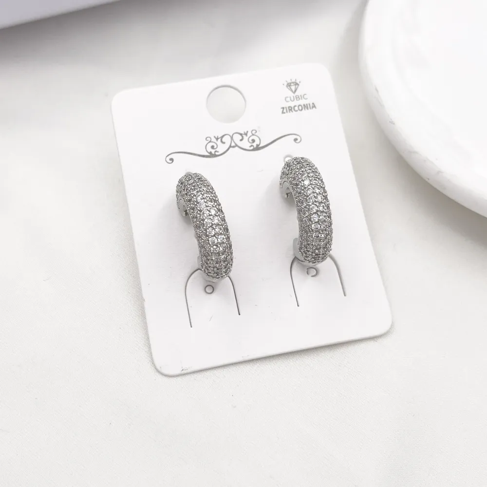 Cerchio-Orecchini con Cubic Zirconia - OR-506-427