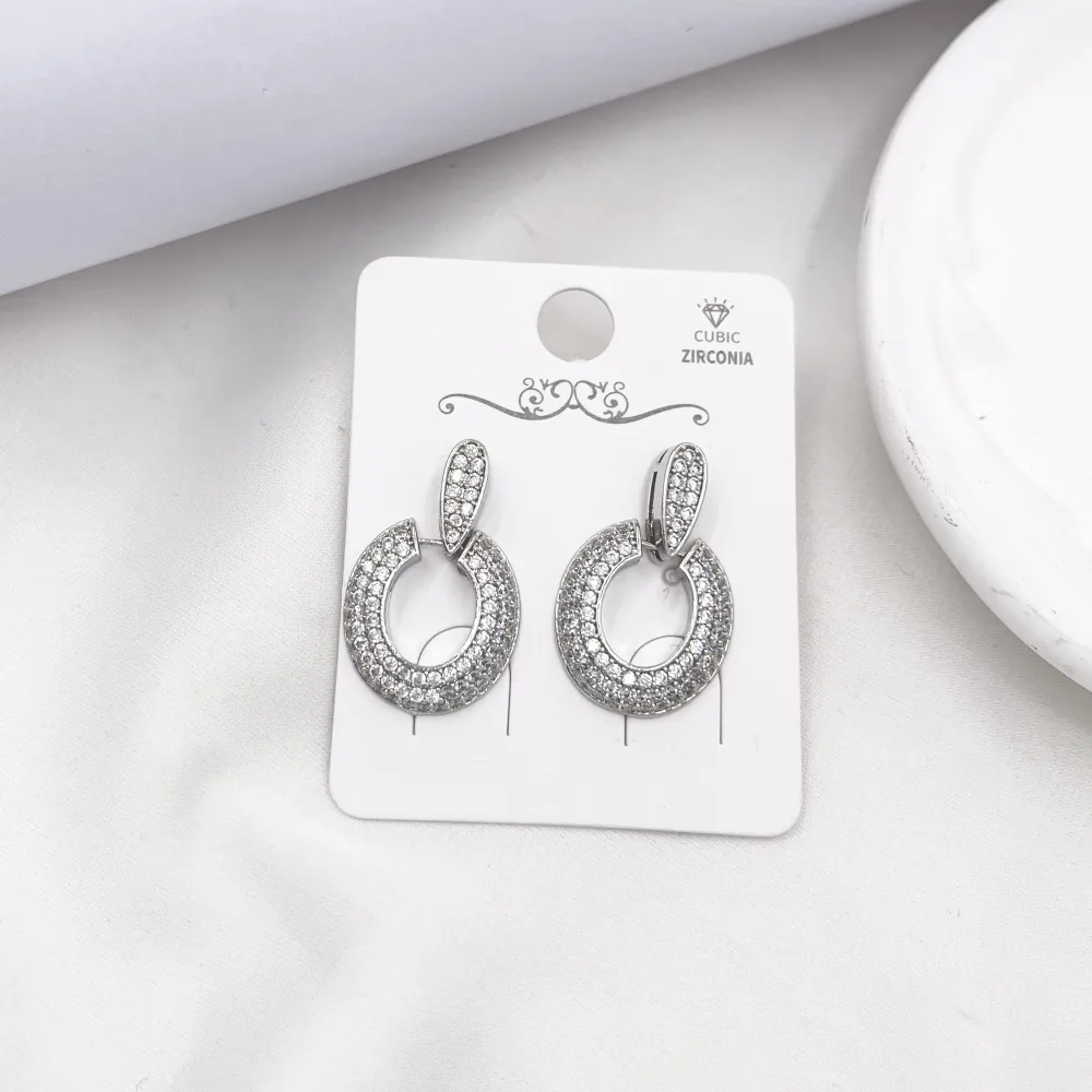 Cerchio-Orecchini con Cubic Zirconia - OR-506-433