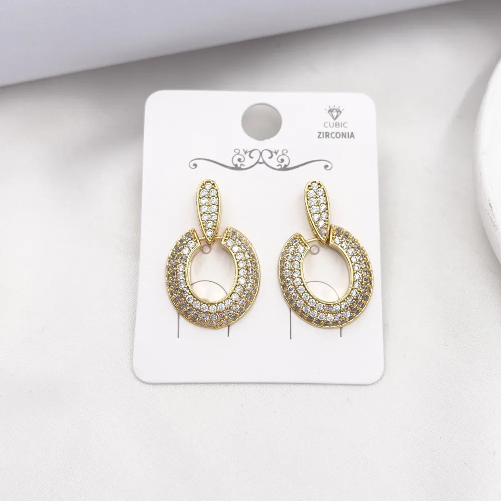 Cerchio-Orecchini con Cubic Zirconia - OR-506-433