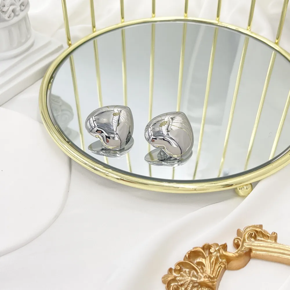 Cuore-Orecchini clip acciaio - OR-103-AA3997E