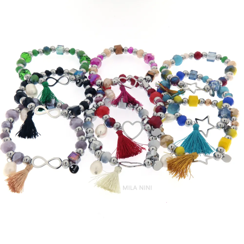 CBAE Soggetti Mix 2- Bracciale Acciaio (Pacco 12pz) 1016_MIX_1