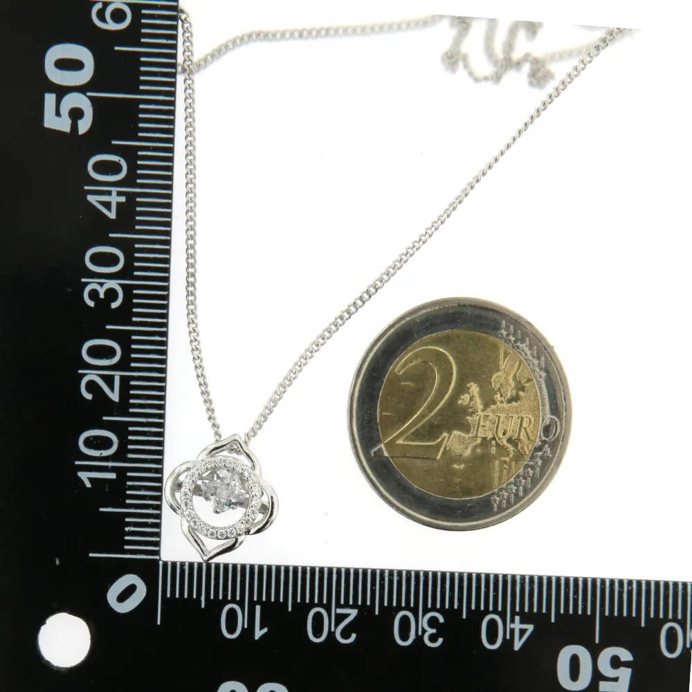 CMC6680-Rosa-Collana Girocollo con Zirconia Xuping_2