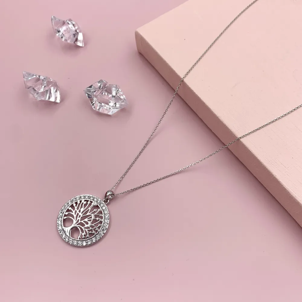 CMC6695-Albero della Vita -Girocollo con Zirconia Xuping_2