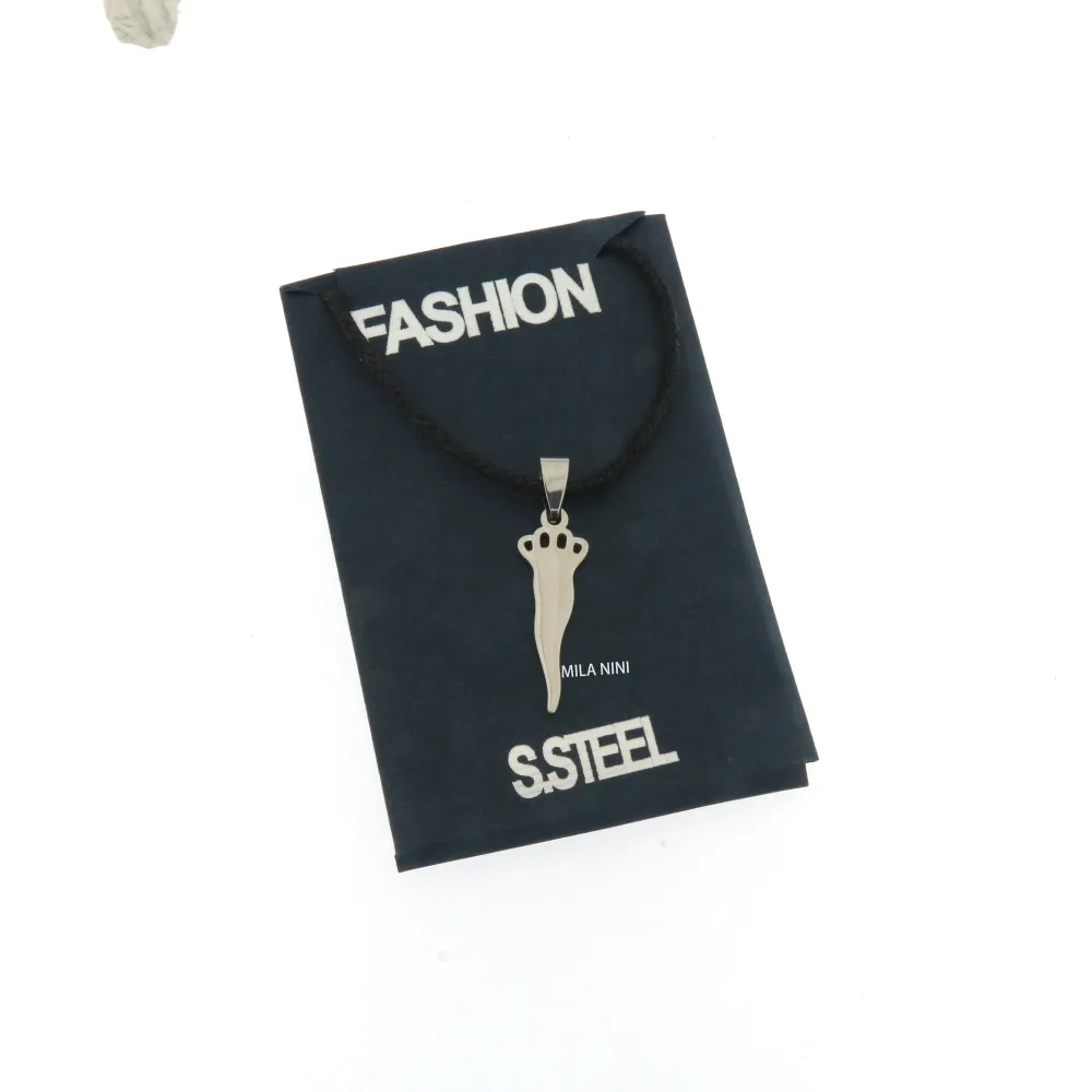 Cornino - Collana Corta Unisex_Acciaio_2