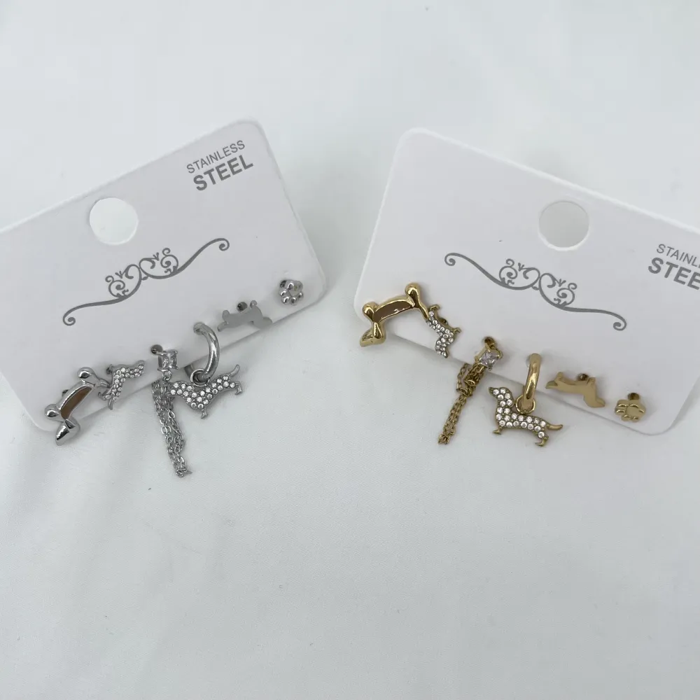 Cane- Set Orecchini 6 Pz - OR-795-19748